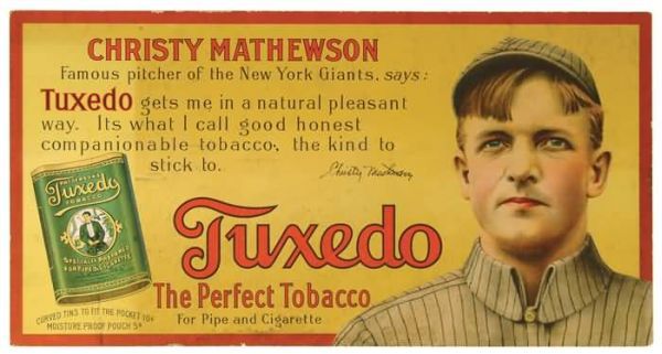 1910 Tuxedo Tobacco Mathewson